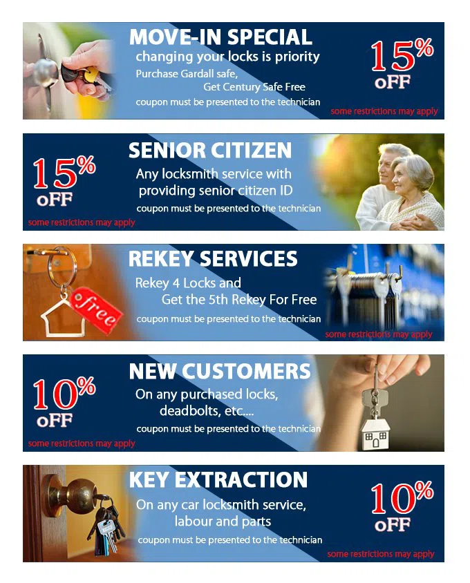 State Locksmith Services Dallas, TX 214-530-0311 - coupon20-set-five